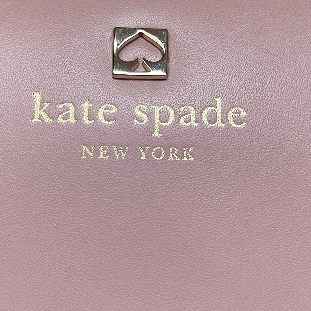 NWT Kate Spade Crossbody Zipper Purse Bag Pink - Picture 9 of 17